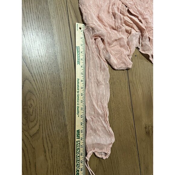 Free People Delilah Mini Dress Sz‎ Medium Lightweight Modern Designer Party Sexy - Picture 6 of 11